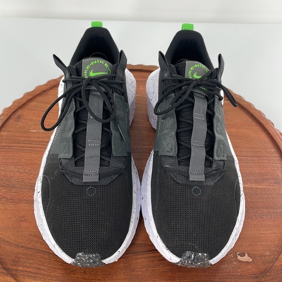 Nike Men's Crater Impact Black/neon green  size 13 - Picture 3 of 10